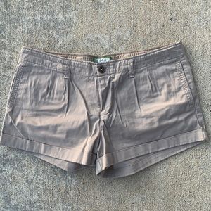 AE khaki shorts